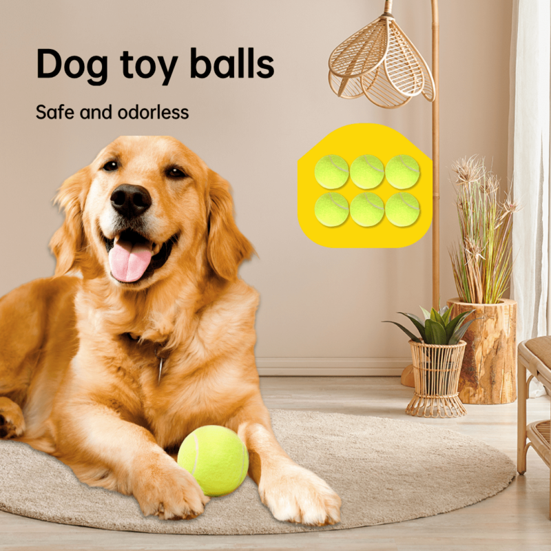 Nuepaws Tennis Balls 6 –12 pcs, 2-Inch Balls, Compatible with The NuePaws Automatic Ball Launcher - Image 2